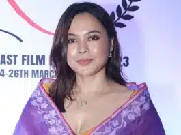 Manipur-born Indian model, actress, and businesswoman Linthoingambi Laishram, also goes by "Lin" Laishram.