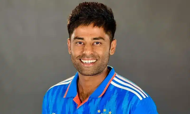 Born on September 14, 1990, Surya Kumar Yadav is an Indian international cricket player who plays in the ODI and T20I formats for the Indian cricket team.