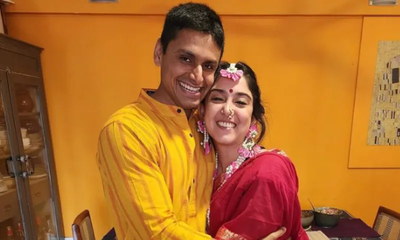 Ira Khan and her fiancé, Nupur Shikhare, are getting married soon. She started her pre-wedding rituals with a Kelvan ceremony before the wedding.