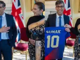 Actress Manisha Koirala, who plays Heeramandi, recently shared photos of her meeting with UK Prime Minister Rishi Sunak at his London home on social media.